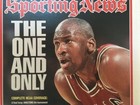 1995 Michael Jordan Chicago Bulls The Sporting News "The One And Only" cover NM — photo 5
