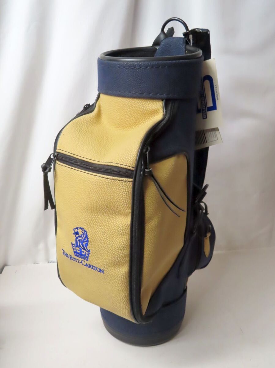 Belding The Ritz-Carlton Mini Golf Bag Tall Den Ball Caddy Trash Can | eBay
