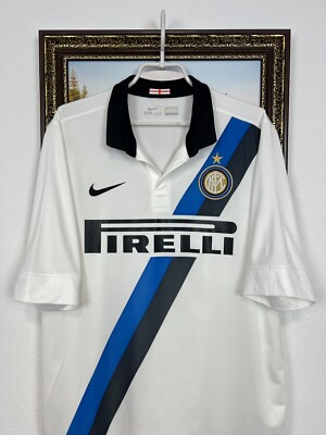 Inter Milan Away football shirt 2011 Nike Soccer Maglia Mens