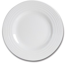 Flamefield Camping Set of 1,2 OR 4 Melamine White Non Slip Side Plate NSW301