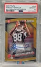 2025 Panini Prizm Football Gold Harold Fannin Jr. #399 PSA 10