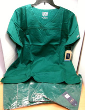 New 6 Tops XL CHEROKEE Nurse Scrubs RN 93643 Top Women's 3-Pocket V-Neck 4727
