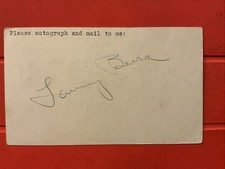 Yogi “Larry” Berra 🔥🔥MLB:  1946 New York Yankees🔥🔥RARE Autograph GPC 🧢