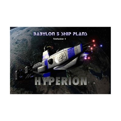 Mongoose Babylon 5 Ship Plans #1 - Hyperion Bag VG+