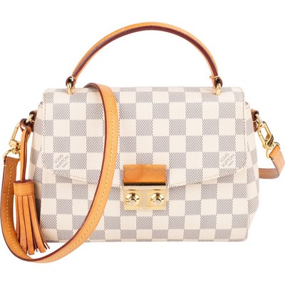 Louis Vuitton Monogram Damier Azur Croisette Handbag Tasche