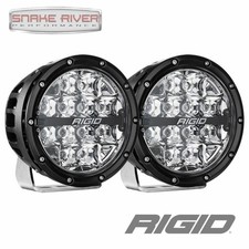 Rigid Industries Pair Of 6 In 360 Series Rgbw Backlight Spot Light Pods 36412 Rigid Industries Pair Of 6 In 360 Series Rgbw Backlight Spot Light Pods 36412