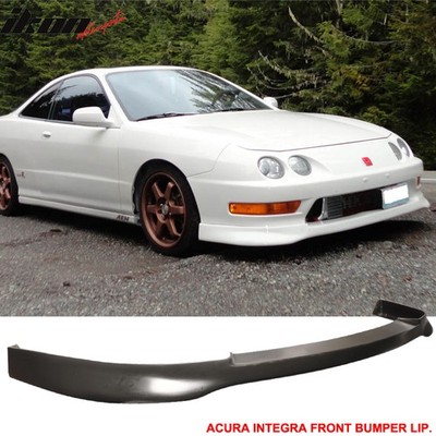 Fits 98-01 Acura Integra Type R TR Style Front Bumper Lip Spoiler Unpainted - PU