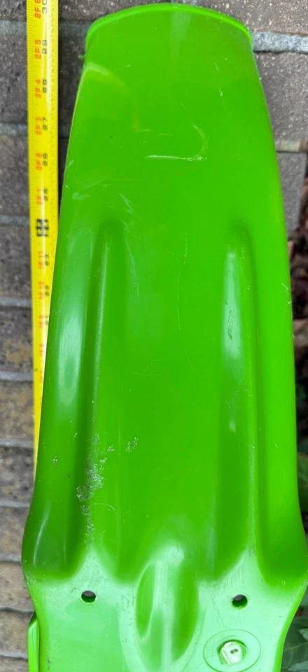 Guardabarros delantero Kawasaki KX 125 250 420 500 1981 1982 1983 1984 1985 1986 1987 1988 Foto 3 de 4
