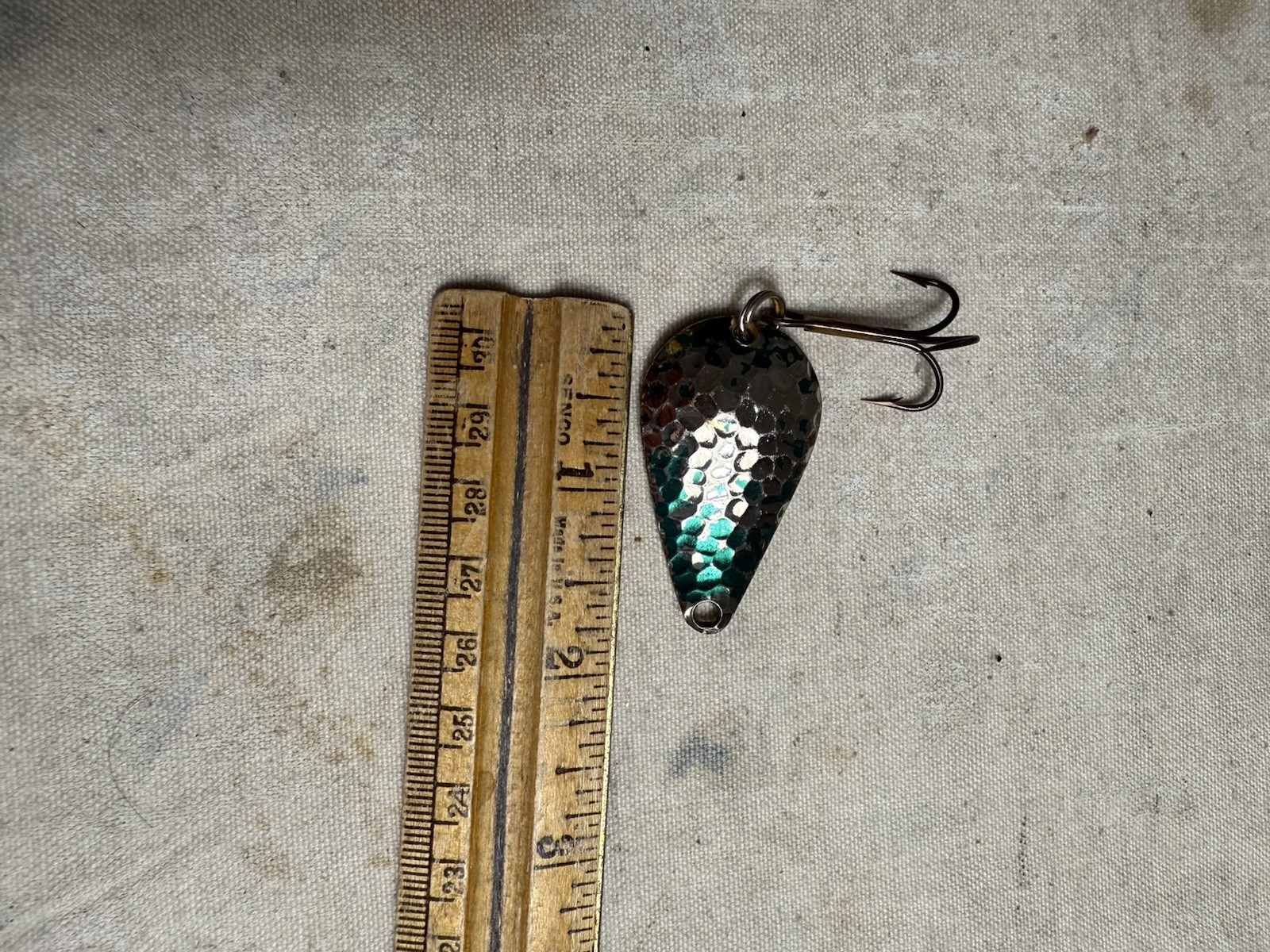 20 Vintage Fishing Lures Trolling Spoons Gold Silver Orange STEE LEE Freshwater - Image 6