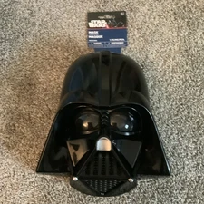 Walt Disney Lucasfilm Darth Vader Star Wars Mask Costume Amscan Inc 2022 New