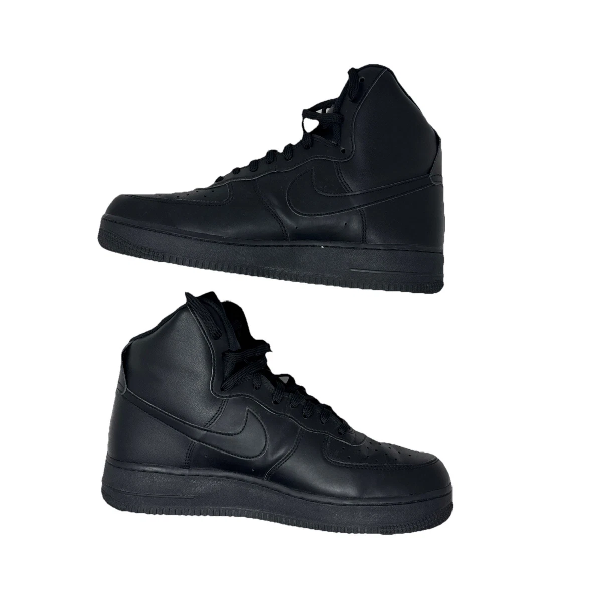 Preços baixos em Nike Air Force 1 High '07 Triple Black | eBay