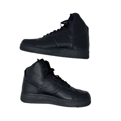 Nike Air Force 1 High  07 Triple Black 315121-032 Men s Size 10 EUR 44