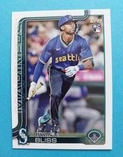 2025 Topps Series 1 Ryan Bliss RC #251 Seattle Mariners