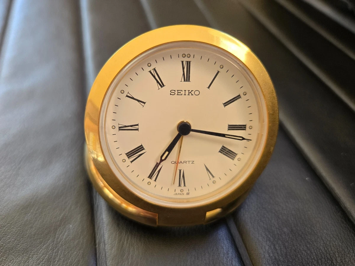 Seiko Gold Alarm Clocks & Clock Radios for sale | eBay