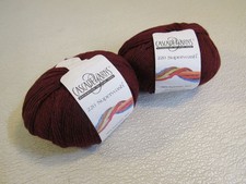 Cascade Yarns 220 Superwash Yarn Wine 2 Balls 220 Yards Each 100 Superwash Wool