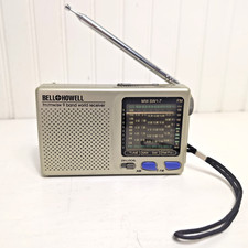Bell Howell 9 Band World Receiver MW.SW1-7 Shortwave Radio FM/MW/SW/AM/TV