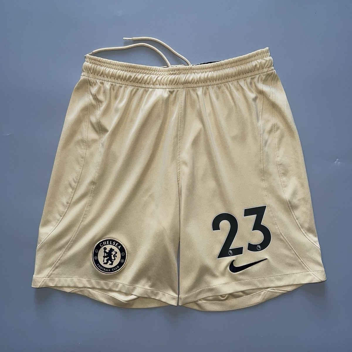 CHELSEA NIKE 2022/2023 FOOTBALL THIRD SHORTS #23 GALLAGHER SIZE “M
