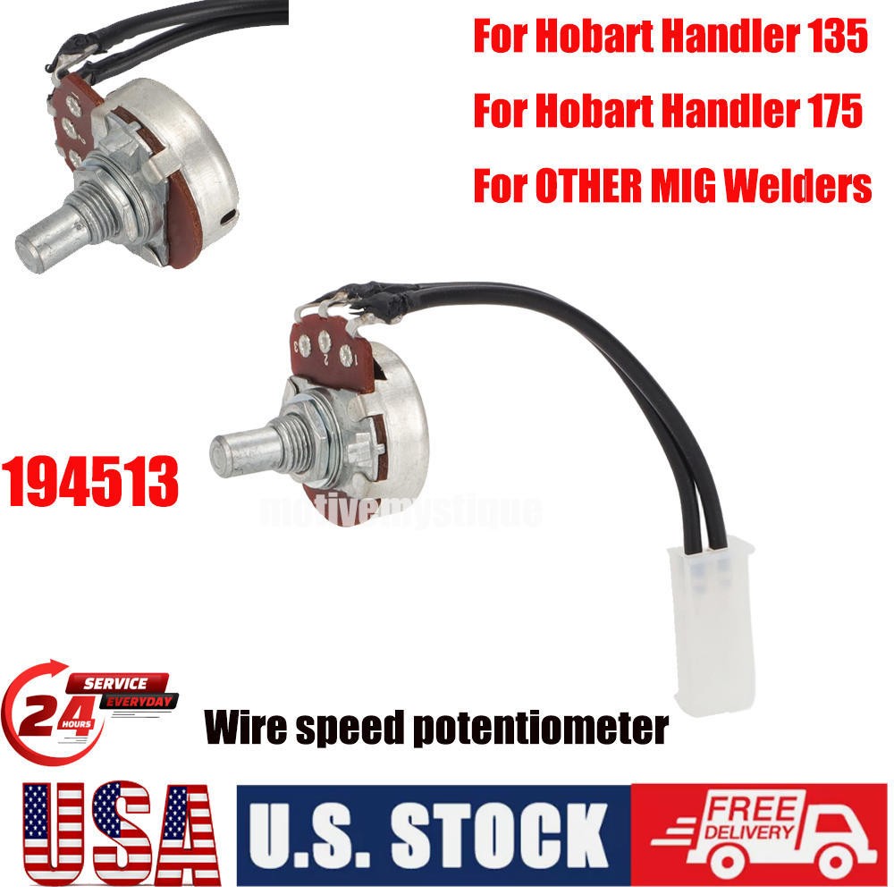 194513 Wire Speed Rotary Potentiometer For Hobart Handler 135 175