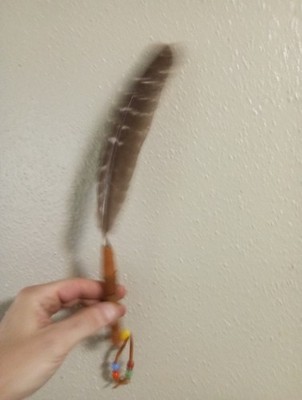 Native American Turkey Smudging Feather Handcrafted