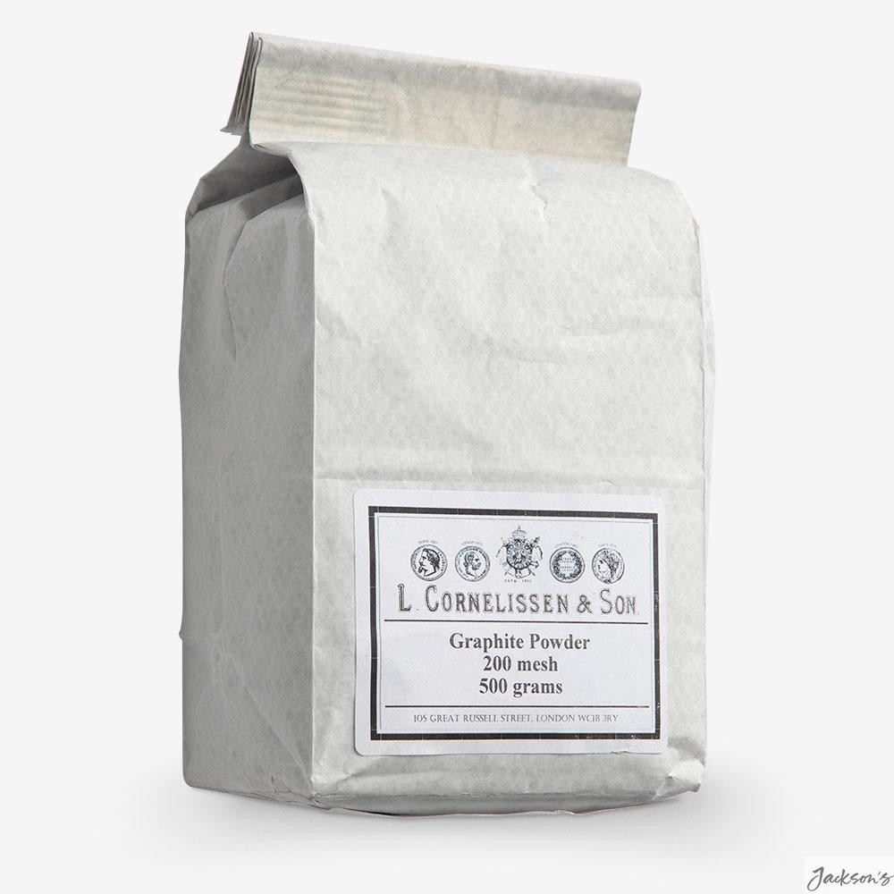 Cornelissen Graphite Powder Dry Pigment 500g For Binder Mixing Drawing Lubricant