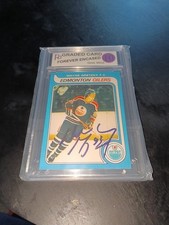 1979-80 O-Pee-Chee Signed Wayne Gretzky Rookie Card. rookie card picture