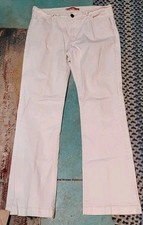 Sz 12 Long And Lean Gap White Jeans