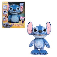 Disney Stitch Ultimate Stitch Interactive 17" Plush Toy, 100 Sounds Reactions