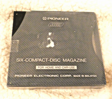 Pioneer Six Compact-Disc Magazines - Lot of 2 - For Home and Car Use