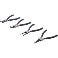 BGS DIY SICHERUNGSRINGZANGEN-SATZ Innen Aussen Gerade 175Mm 4-TLG | 52100