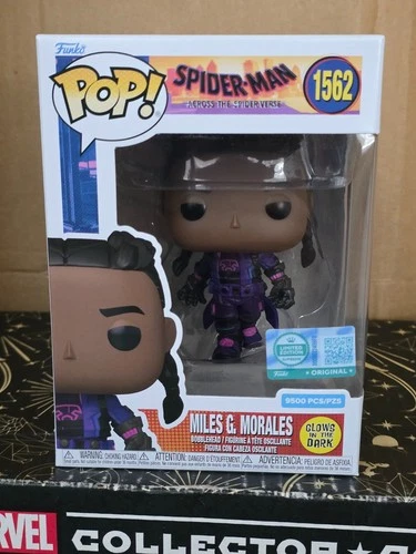 Vinilo Funko Pop - Marvel #1562 millas G. Morales - Nuevo - Brillo GITD - Limitado 9500