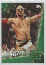 2019 Topps WWE Money in the Bank Green 70/99 Cesaro #22 0c3