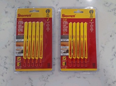 Starrett BU41014 Jig Saw Blades 10 Pieces
