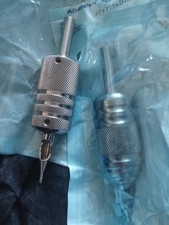 Stainless steel tattoo cartridge grip