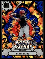 2025 Donruss #11 Seaver King Bomb Squad Blue Xplosion #/49