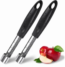 2PCS Apple Cupcake Corer Stainless Steel Fruit & Veggie Core Remover