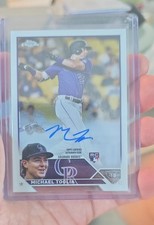 2023 Topps Chrome - Rookie Autographs Michael Toglia #RA-MT (AU, RC)