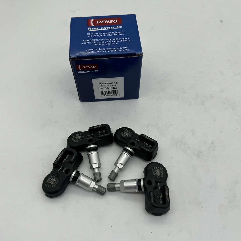 Sensor de presión de neumáticos TPMS 40700-JK01B para Infiniti FX35 FX45 FX50 G35 DENSO 4 un. Foto 2 de 4