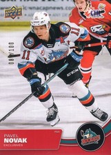 2021/22 Upper Deck CHL - Exclusives #162 - PAVEL NOVAK [063/100]
