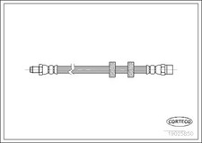 Flexible de frein Volvo S90