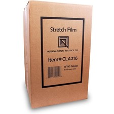 International Plastics Co. 18" Stretch Film/Wrap 1500 feet 7 Layers 80 Gauge