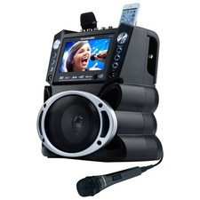Karaoke USA GF840 Karaoke System with 7" Color Screen DVD CDG