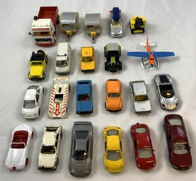 Siku Konvolut Spielzeugautos Sammlung 22 Stück Fahrzeuge Autos Modelle Set 1:55