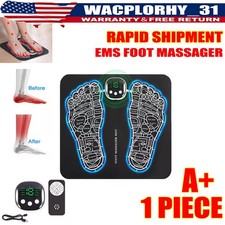 EMS Foot Massager Neuropathy Feet Portable Intelligent Foot Stimulator