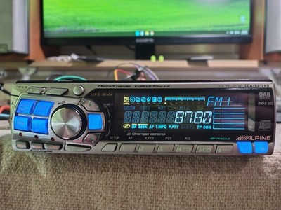 Alpine CDA-9812RB Car Stereo CD Receiver Fully Working Great Shape 4Vpreout!