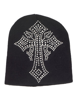 帽子 EMOTIONAL STUDDED BEANIE BLACK Gravity Threads Studded Cross Beanie Black | eBay