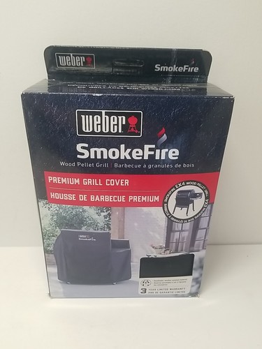 Weber SmokeFire EX4 7190 Wood Pellet Grill Premium Cover Weather Resistant