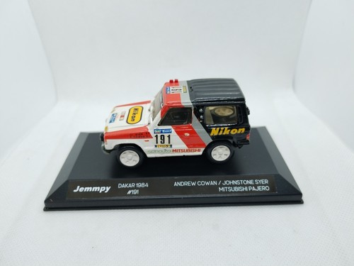 Jemmpy Resin Model 1/43 Dakar Rally 1984 Mitsubishi Pajero - COWAN / SYER RARE! - Foto 4 di 20