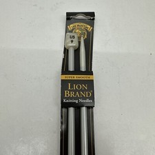 Lion Brand Single Point Knitting Needles 14"-Size 9/5.5mm -9004