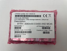 Motorola 3080mAh Genuine Battery for Zebra ES400 Symbol MC45 82-118524-03 New