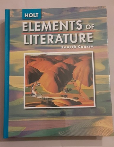 Holt Elements Of Literature Fourth Course - Student Book- Grade 10-12  - Picture 1 of 2